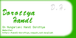 dorottya handl business card